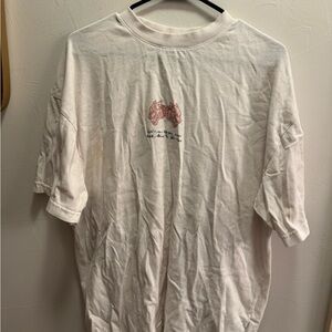 Darc Sport White T-Shirt with Black Label